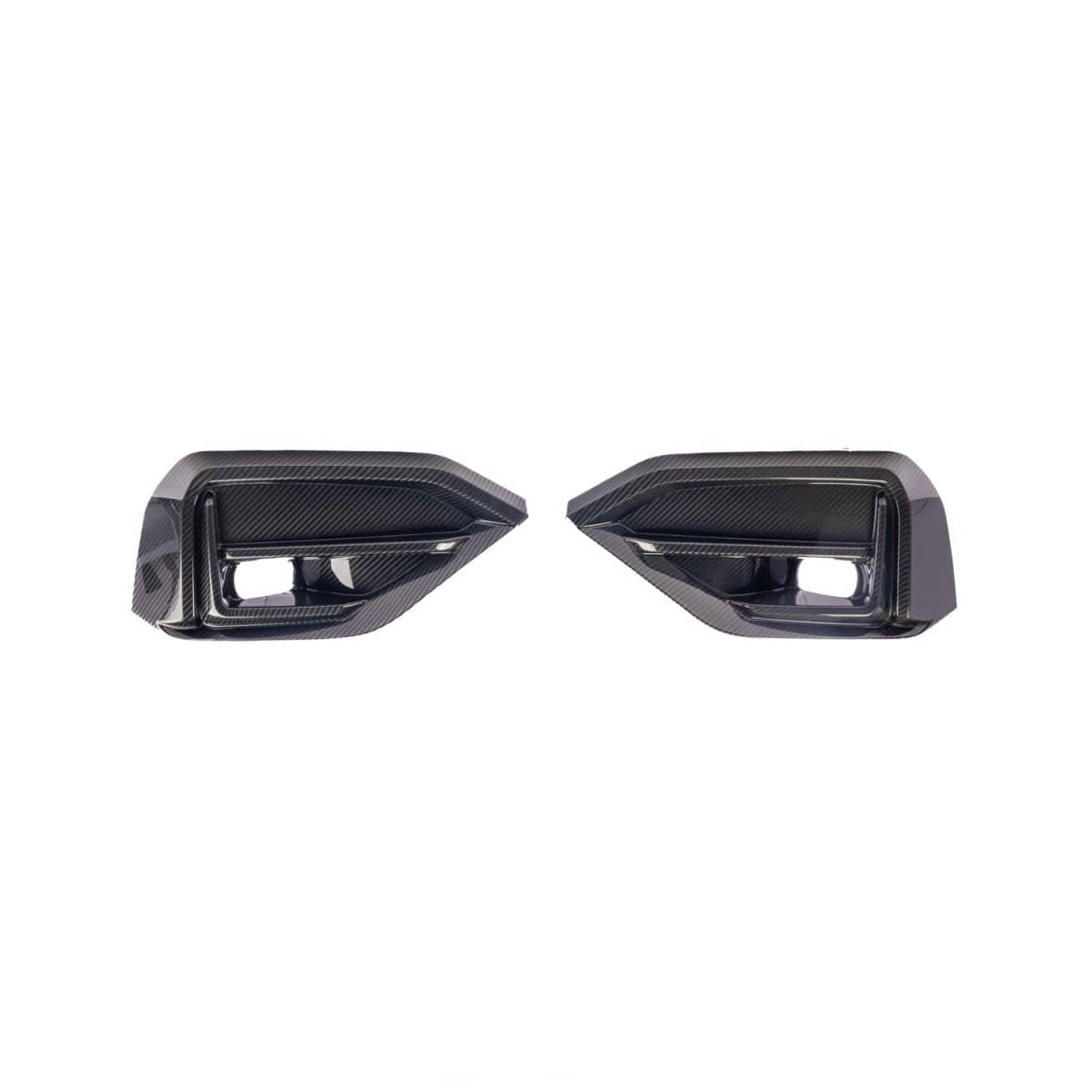Axis Parts Dry Carbon Fog Light Bezel w/o DRL