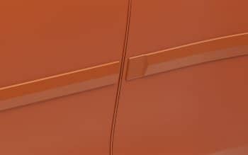 Subaru OEM Door Edge Guards Solar Orange