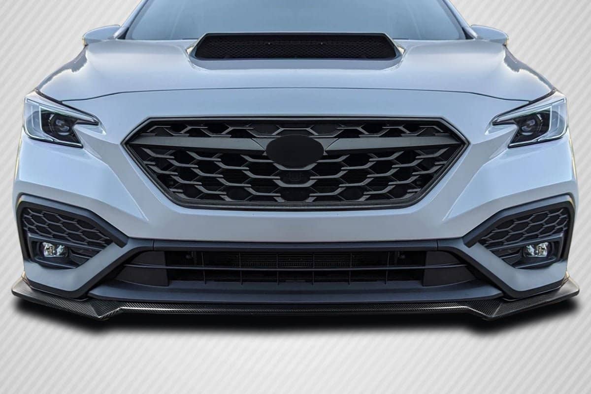 Extreme Dimensions Carbon Creations STI Look Front Lip Spoiler Air Dam