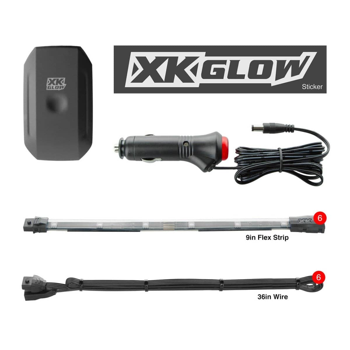 XKGlow Interior LED Accent Light Kit | App-controlled