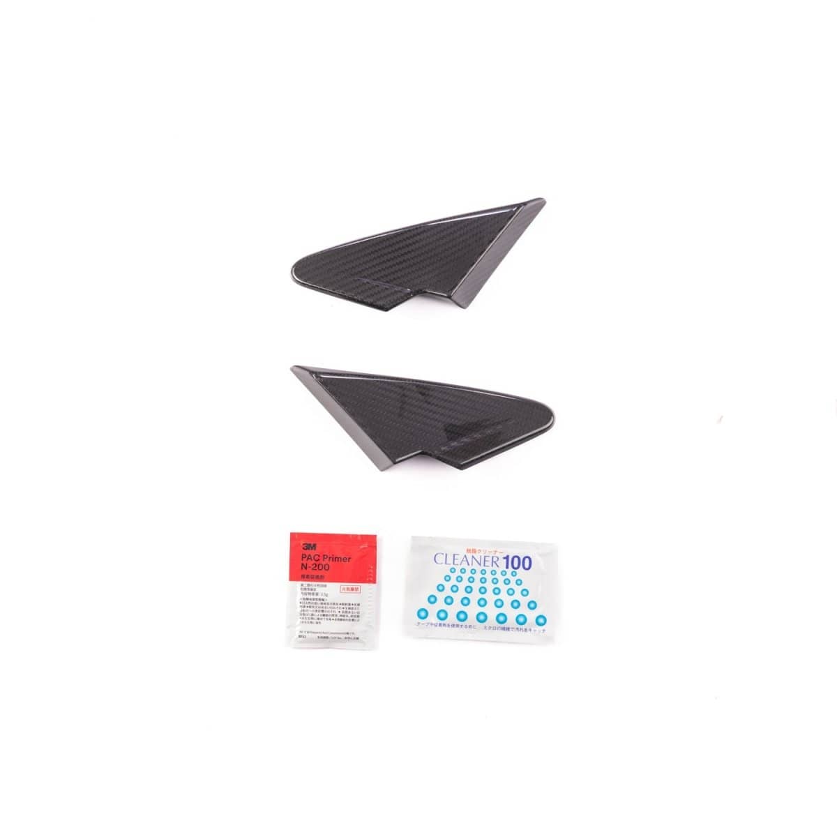Axis Parts Dry Carbon A Pillar Cover