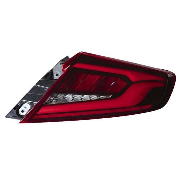 Valenti ULTRA LED Tail Lights Red Lens w/ Black Base