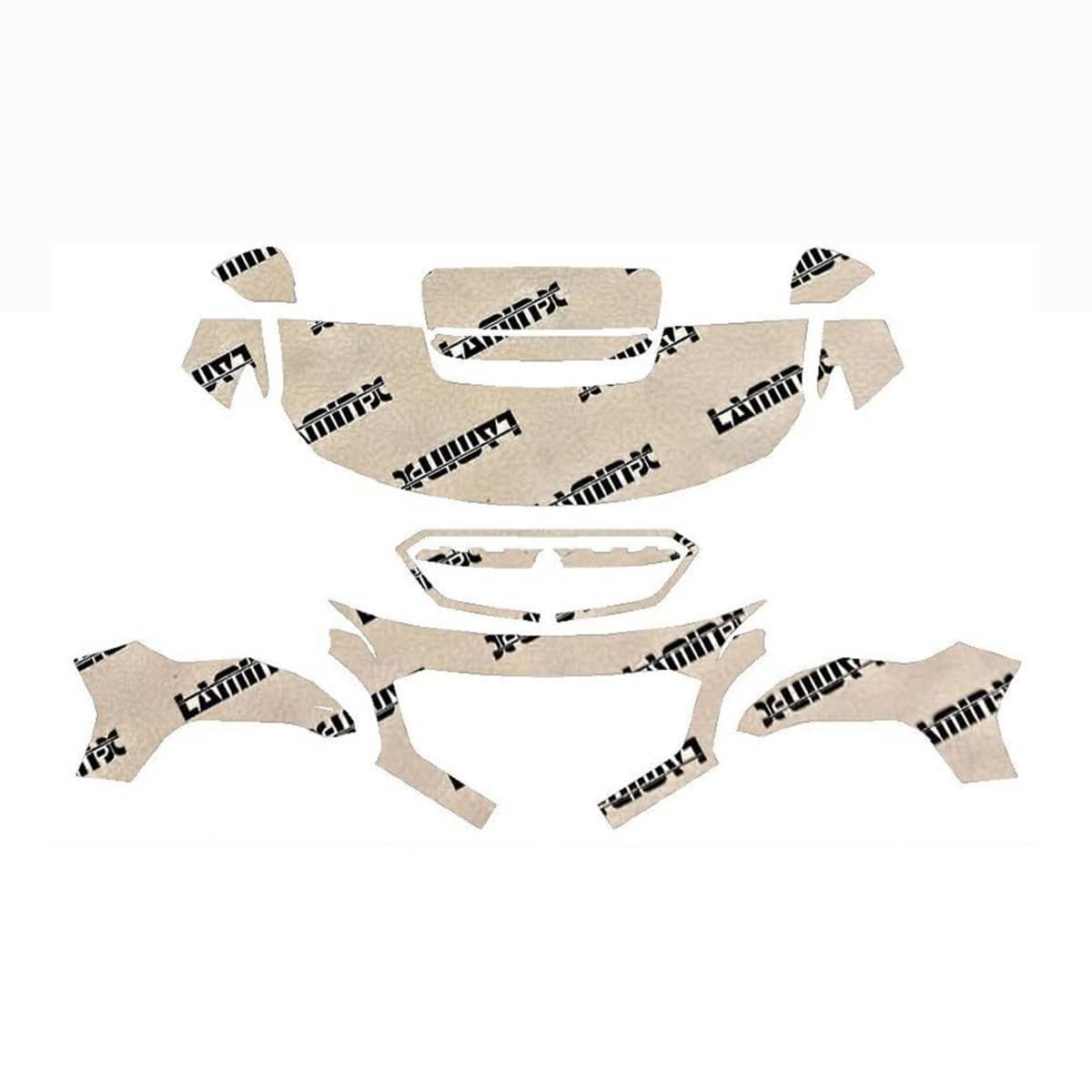 Lamin-X Basic Clear Bra Protective Overlays