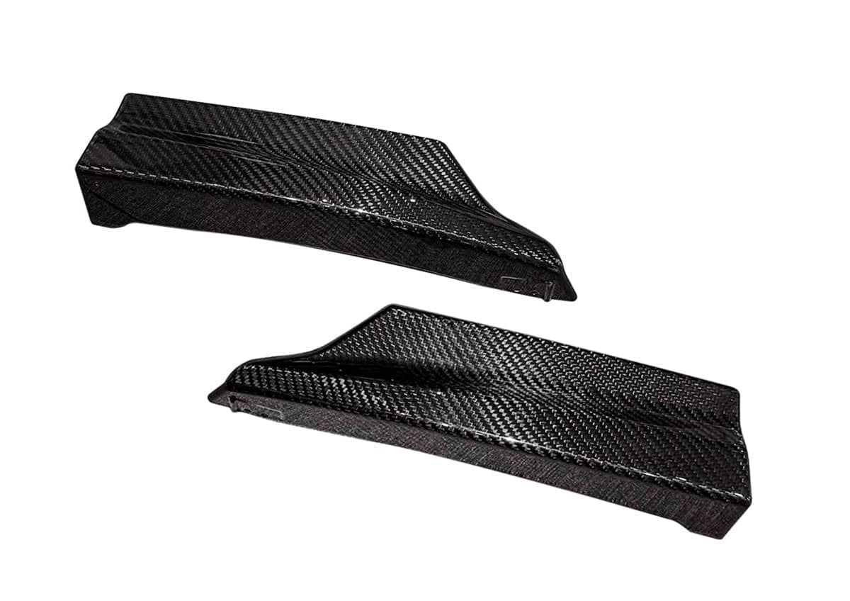 Rexpeed Dry Carbon Fiber Front Bumper Skirts
