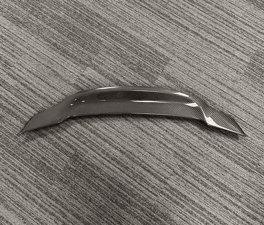 Molded Innovations (Scratch and Dent) Molded Innovations TR Style Carbon Fiber Trunk Spoiler