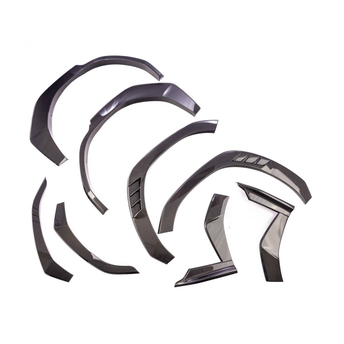 Axis Parts Dry Carbon Fender Garnish