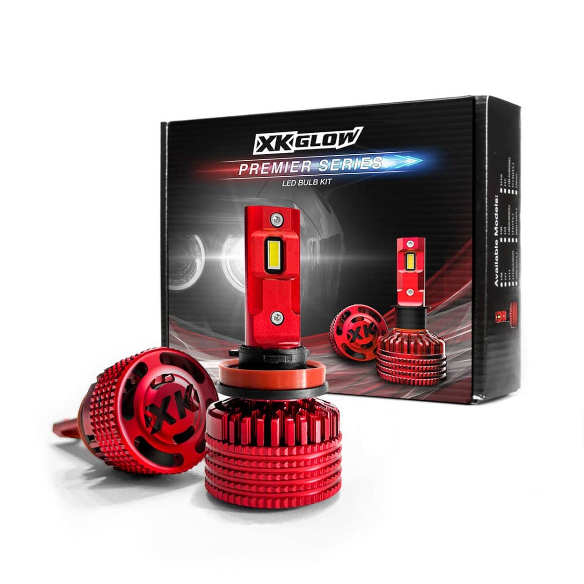 XKGlow Premier Series LED Bulb Kit | H7 Fitment