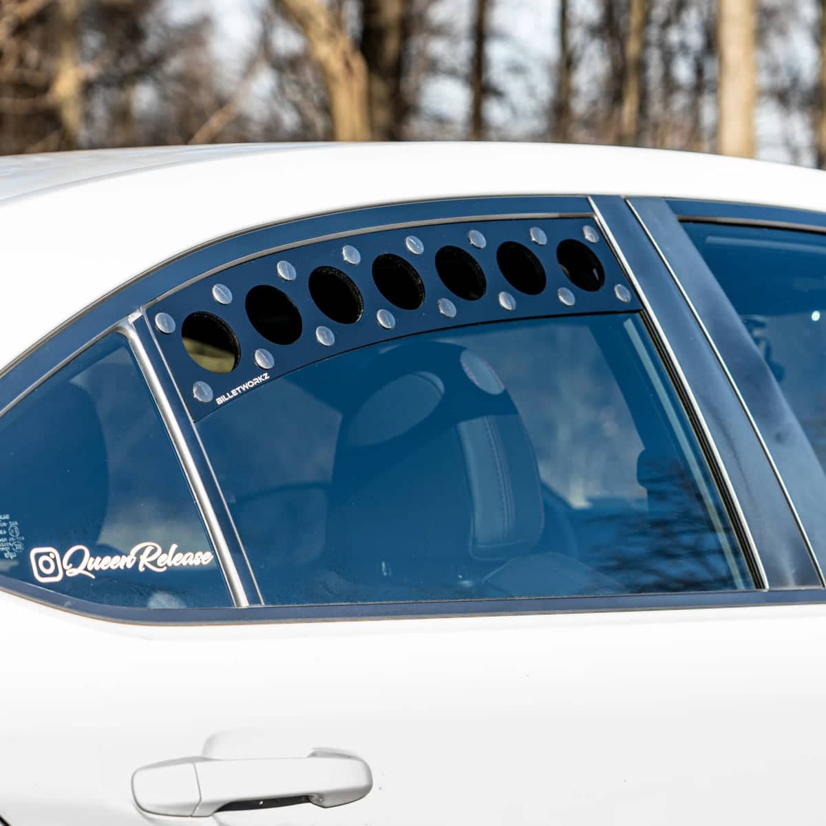 Billetworkz Rear Window Vents w/ No Mesh