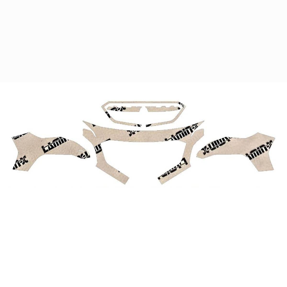 Lamin-X Front Bumper Protective Overlays