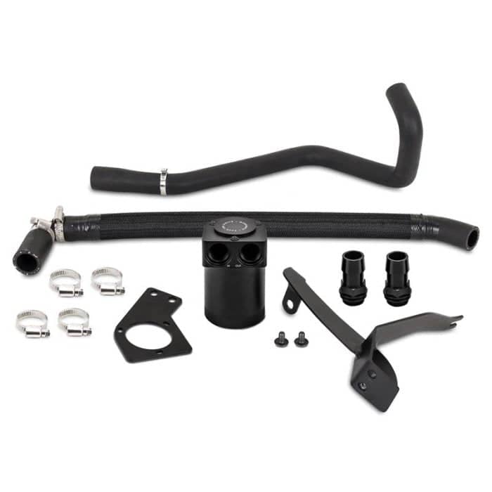 Mishimoto Baffled Oil Catch Can System PCV Side