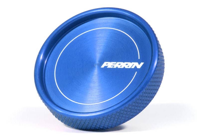 Perrin Oil Cap Round Style Blue
