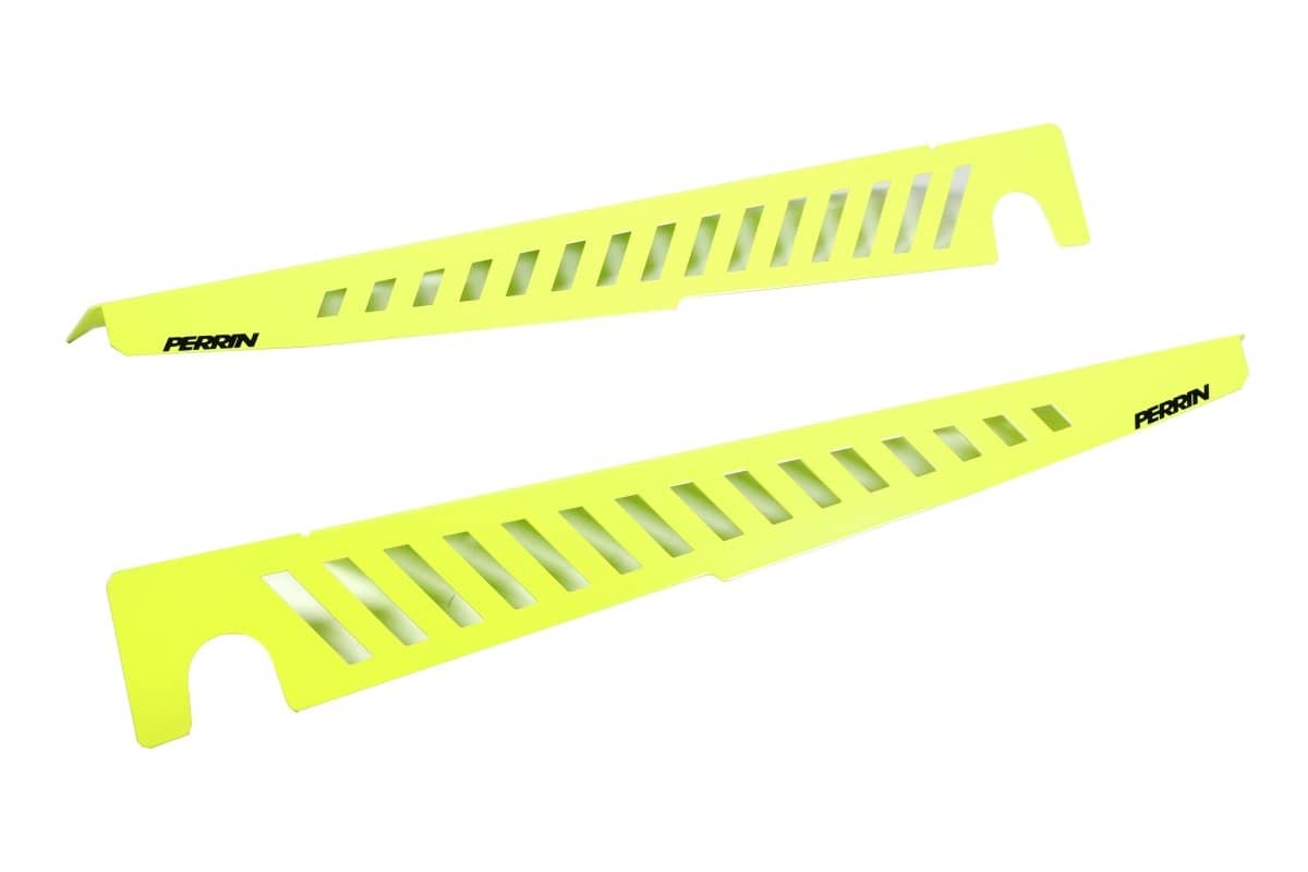 Perrin Fender Shroud Kit Neon Yellow