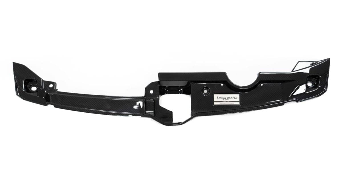 Compressive Tuning Carbon Fiber Smartflow Radiator Shroud