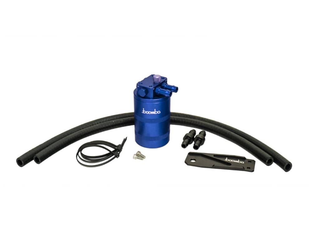 Boomba Stage 1 Catch Can Kit Blue Finish