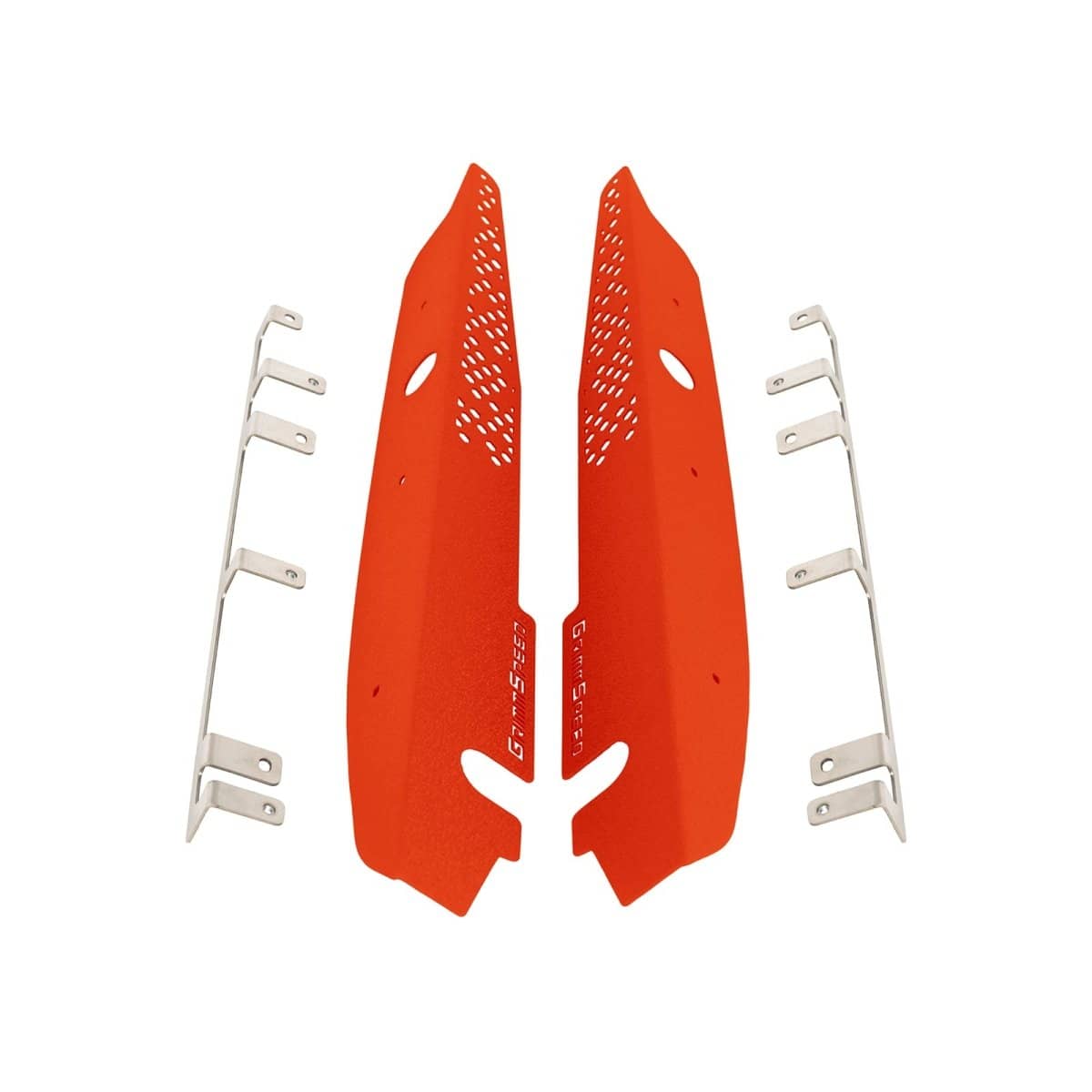 GrimmSpeed Fender Shroud Kit Red