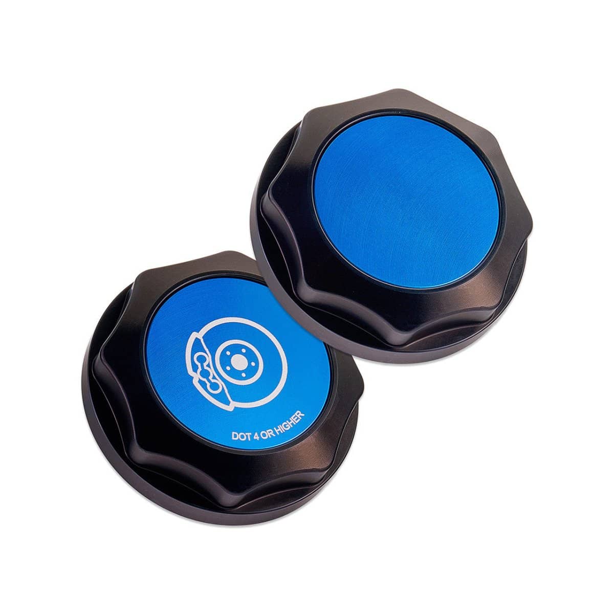 IAG Performance Revolve Brake Fluid Reservoir Cap Black w/ Blue Accent GT / XT