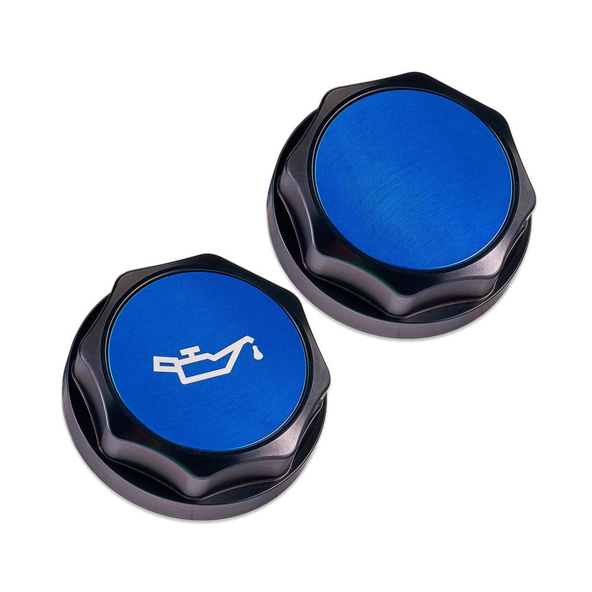 IAG Performance Revolve Engine Oil Cap Black w/ Blue Accent GT / XT