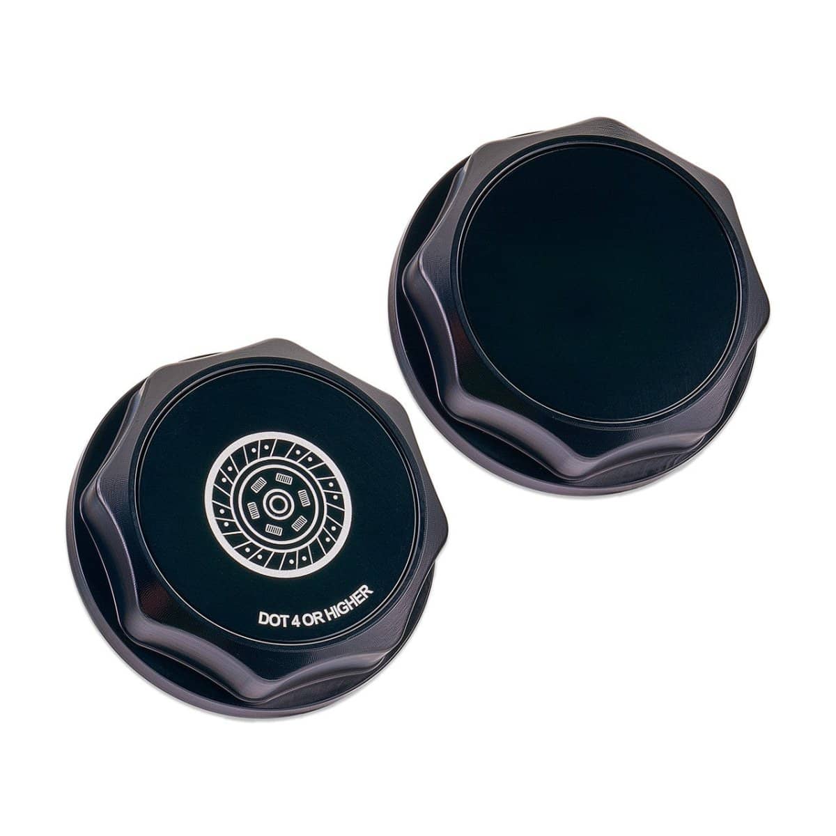 IAG Performance Revolve Clutch Fluid Reservoir Cap Black w/ Black Accent GT / XT