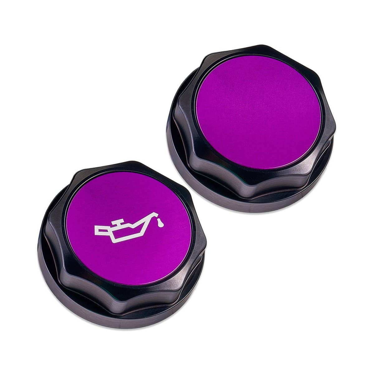 IAG Performance Revolve Engine Oil Cap Black w/ Purple Accent GT / XT