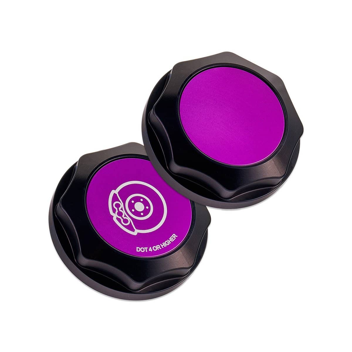 IAG Performance Revolve Brake Fluid Reservoir Cap Black w/ Purple Accent GT / XT