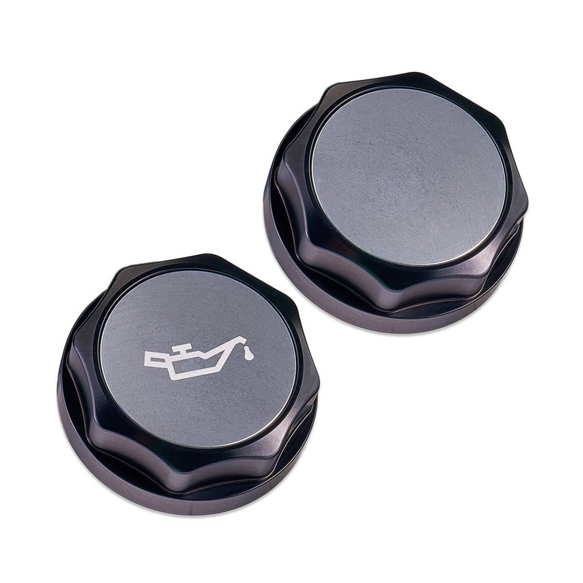 IAG Performance Revolve Engine Oil Cap Black w/ Silver Accent GT / XT