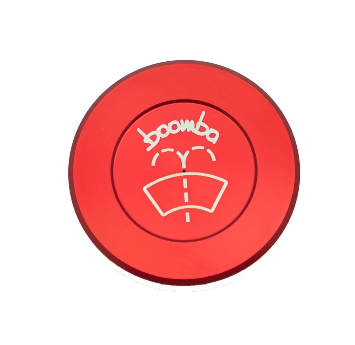 Boomba Racing Aluminum Windshield Washer Reservoir Cap Red Finish