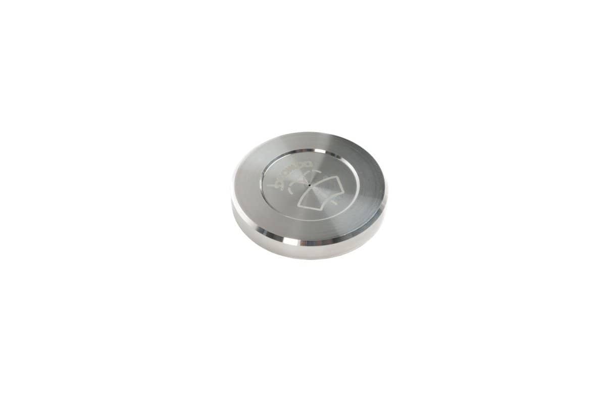 Boomba Racing Aluminum Windshield Washer Reservoir Cap Natural Finish