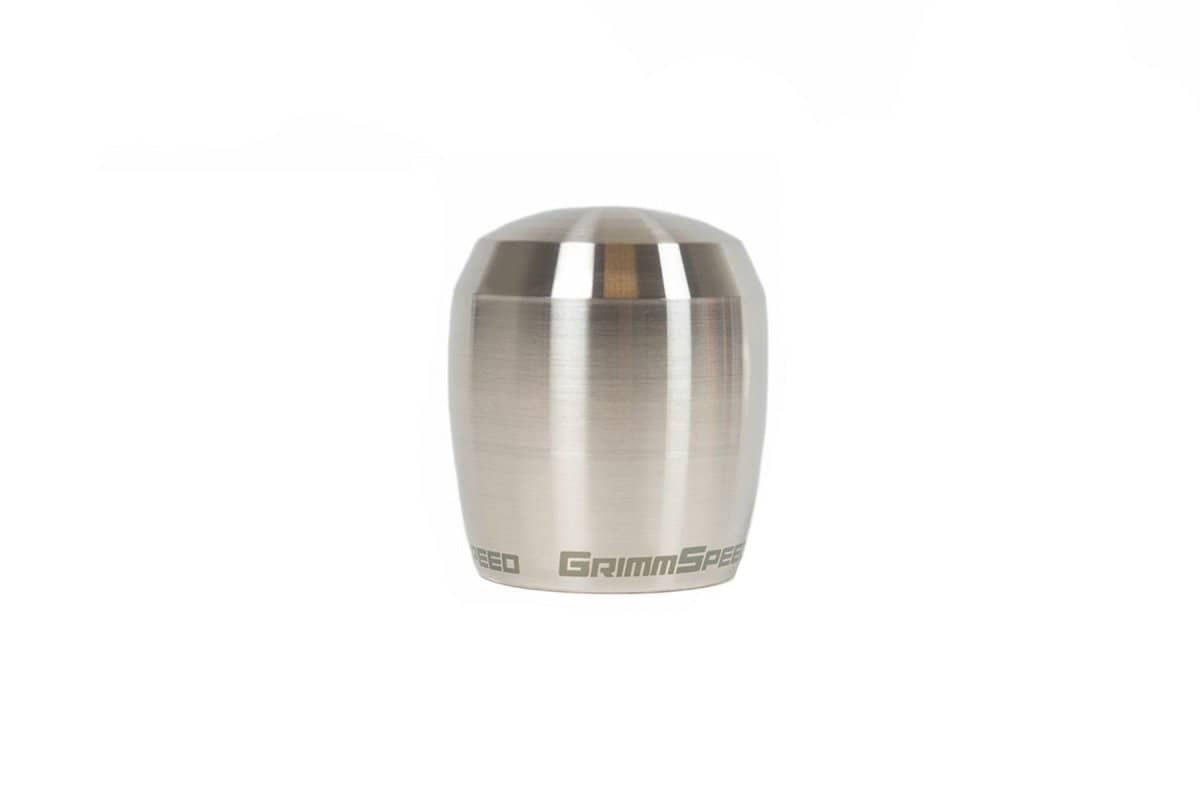 GrimmSpeed Stubby Stainless Steel Shift Knob w/ Raw Finish