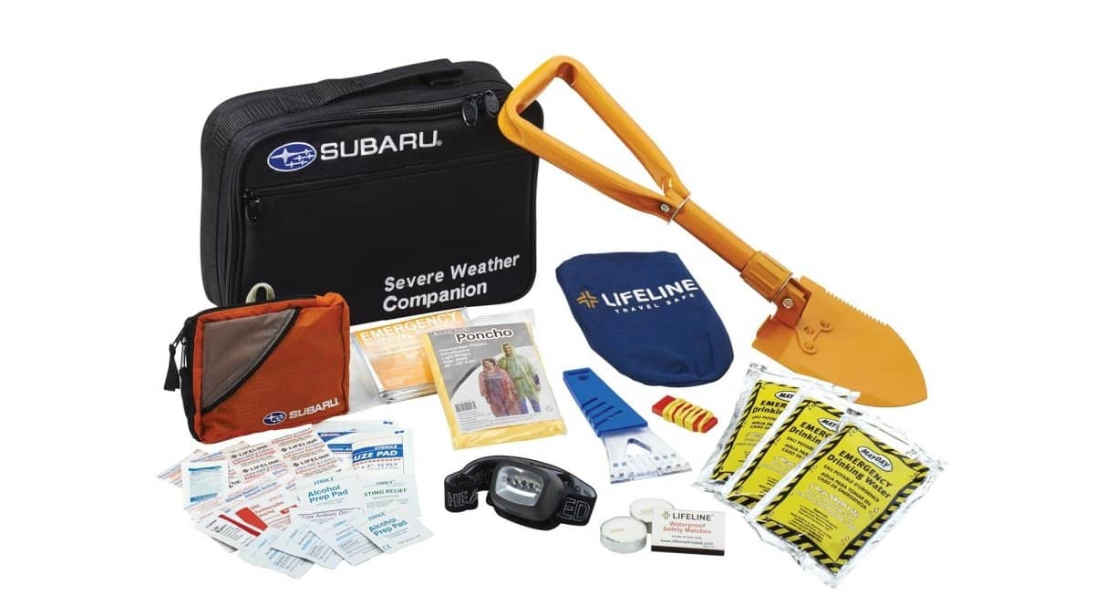Subaru OEM Severe Weather Companion Kit