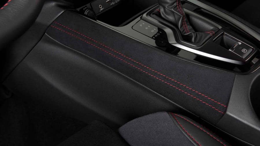 Subaru OEM Ultrasuede Center Console Trim Panels w/ CVT Transmission WRX w/ Electric Parking Brake