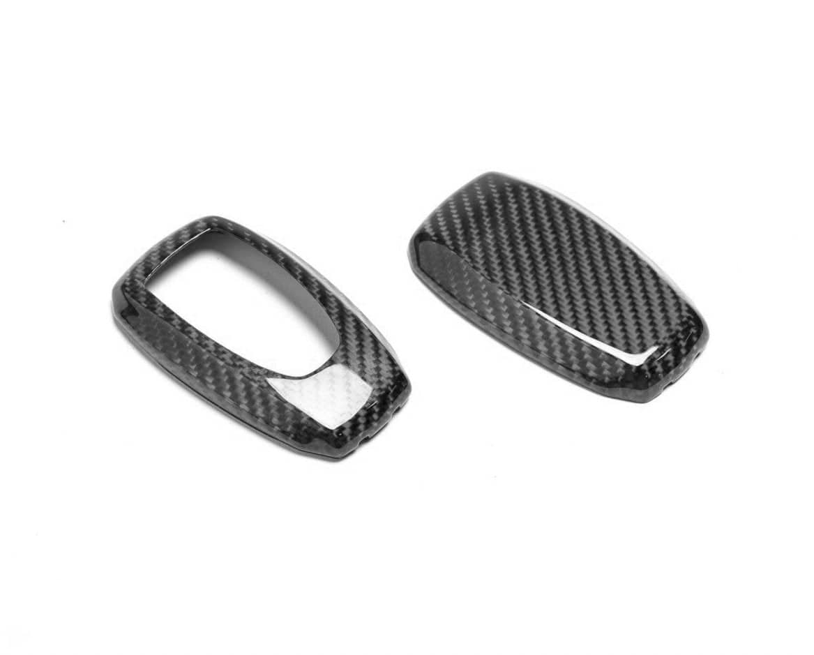 Molded Innovations Gloss Carbon Fiber Key Fob Cover Black