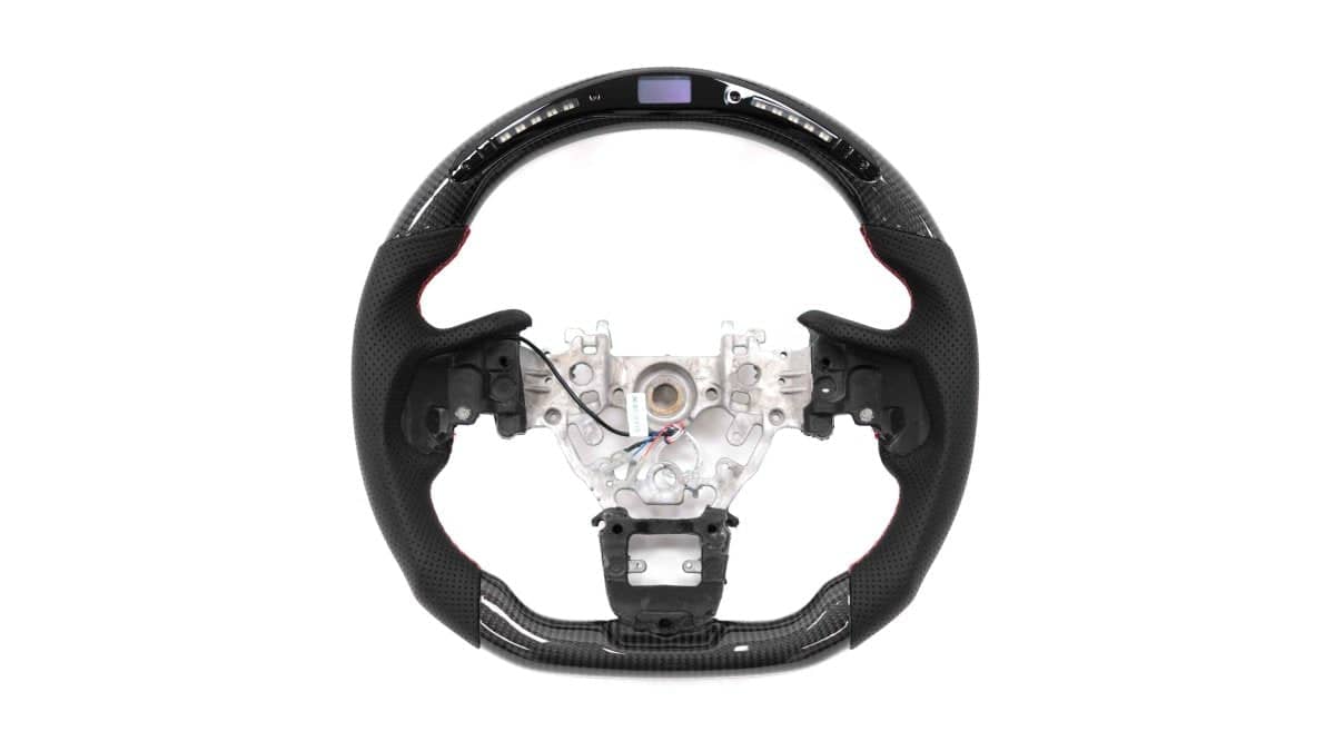 Molded Innovations Original Carbon Fiber Steering Wheel with Digital Pro Classic Display