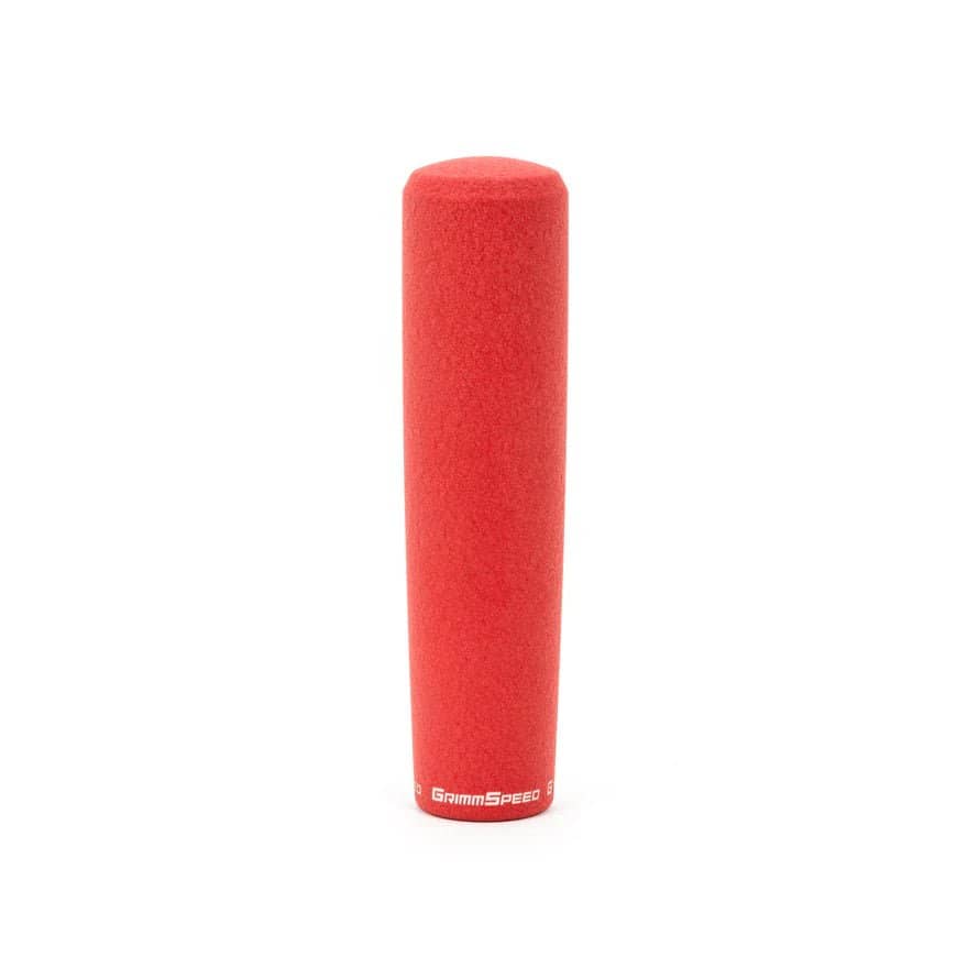 GrimmSpeed Tallboy Stainless Steel Shift Knob Red
