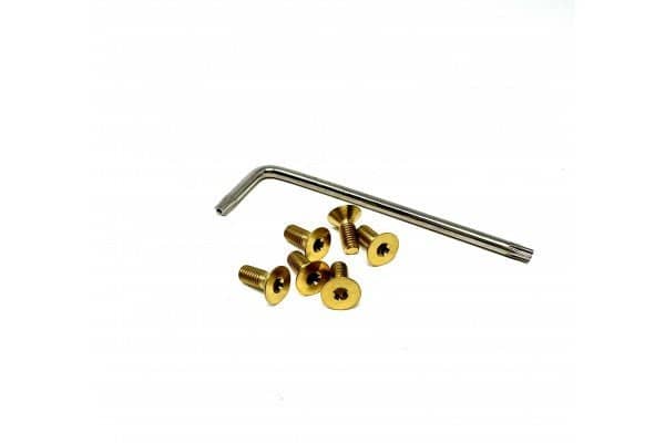 VERTEX Titanium Steering Wheel Torx Bolts (Pack of 6)