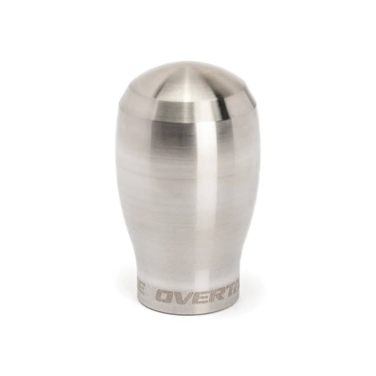 Overtake Weighted Tear Drop Shift Knob w/ Raw Finish