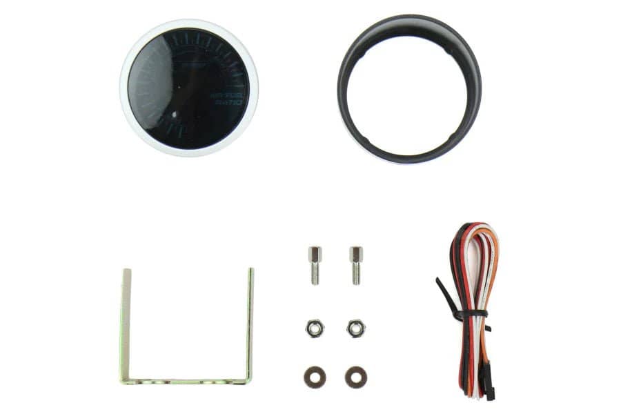 Prosport Series Amber / White Analog Narrowband Air Fuel Gauge 52MM