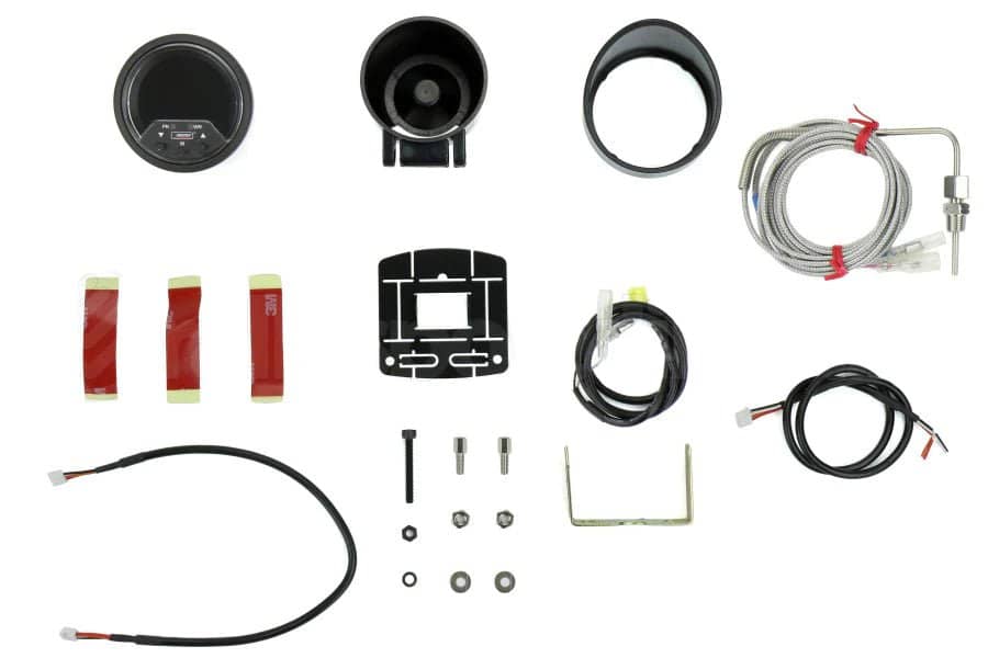 Prosport Premium EVO Series Multi Color Electronic Exhaust Gas Temperature "EGT" Gauge 52MM