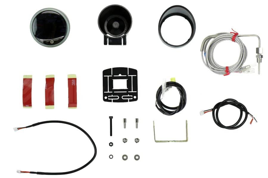 Prosport Premium Series Amber / White Electronic Exhaust Gas Temperature "EGT" Gauge 52mm