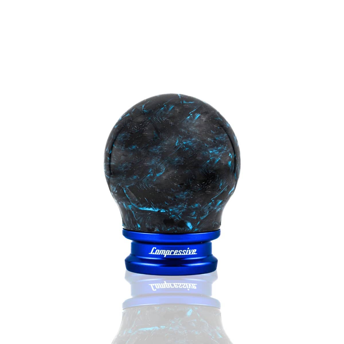 Compressive Tuning Forged Limited Edition Blue Carbon Fiber Shift Knob