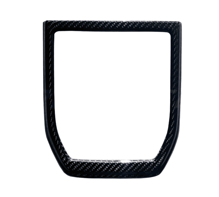 Rexpeed Black Carbon Fiber Shift Trim Cover w/ MT