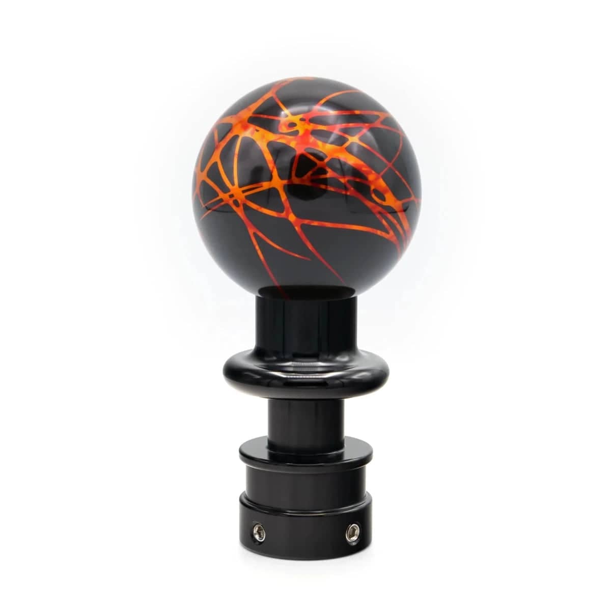 Billetworkz Automatic Shifter Black w/ Fire Splash Fits CVT Models WRX w/ Electric Parking Brake