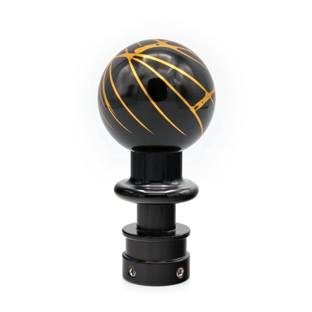 Billetworkz Automatic Shifter Black w/ Gold Splash Fits CVT Models WRX w/ Electric Parking Brake