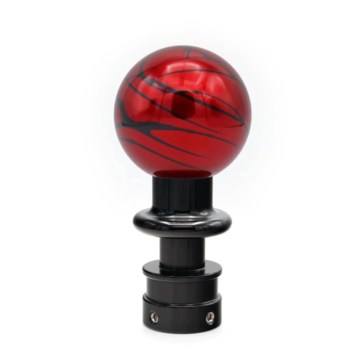Billetworkz Automatic Shifter Pull-Up Lockout Fits CVT Models - Red w/ Black Splash WRX w/ Electric Parking Brake