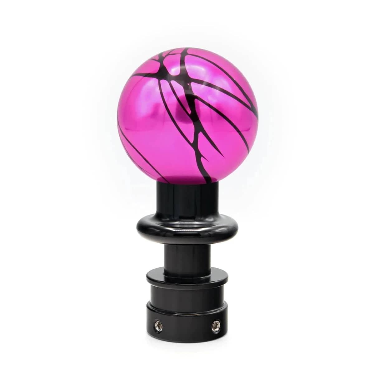 Billetworkz Automatic Shifter Pull-Up Lockout Pink w/ Black Splash Fits WRX w/ Electric Parking Brake
