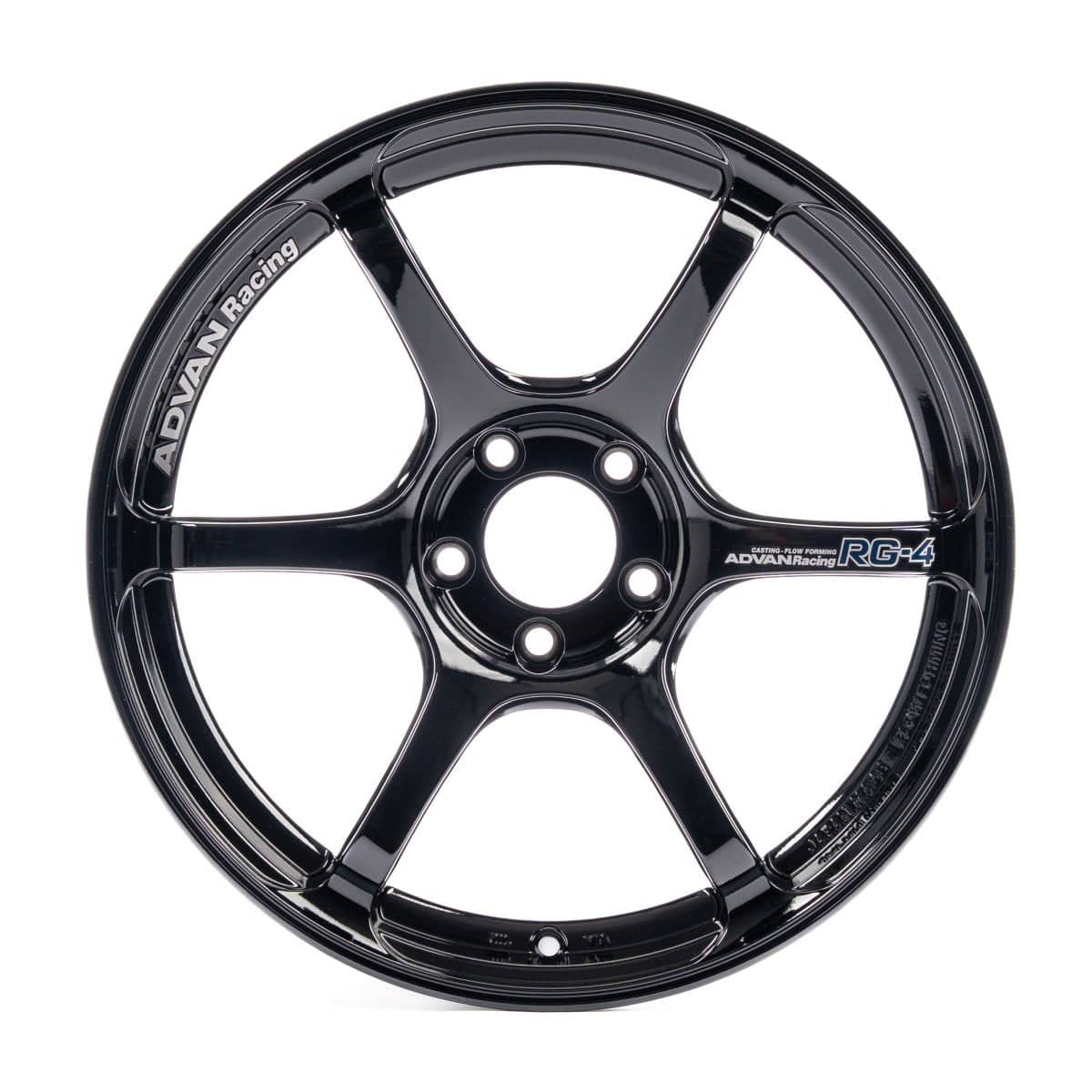 Advan Racing Advan RG-4 Racing Gloss Black w/ No Ring 18x9.5 +35 5x114.3