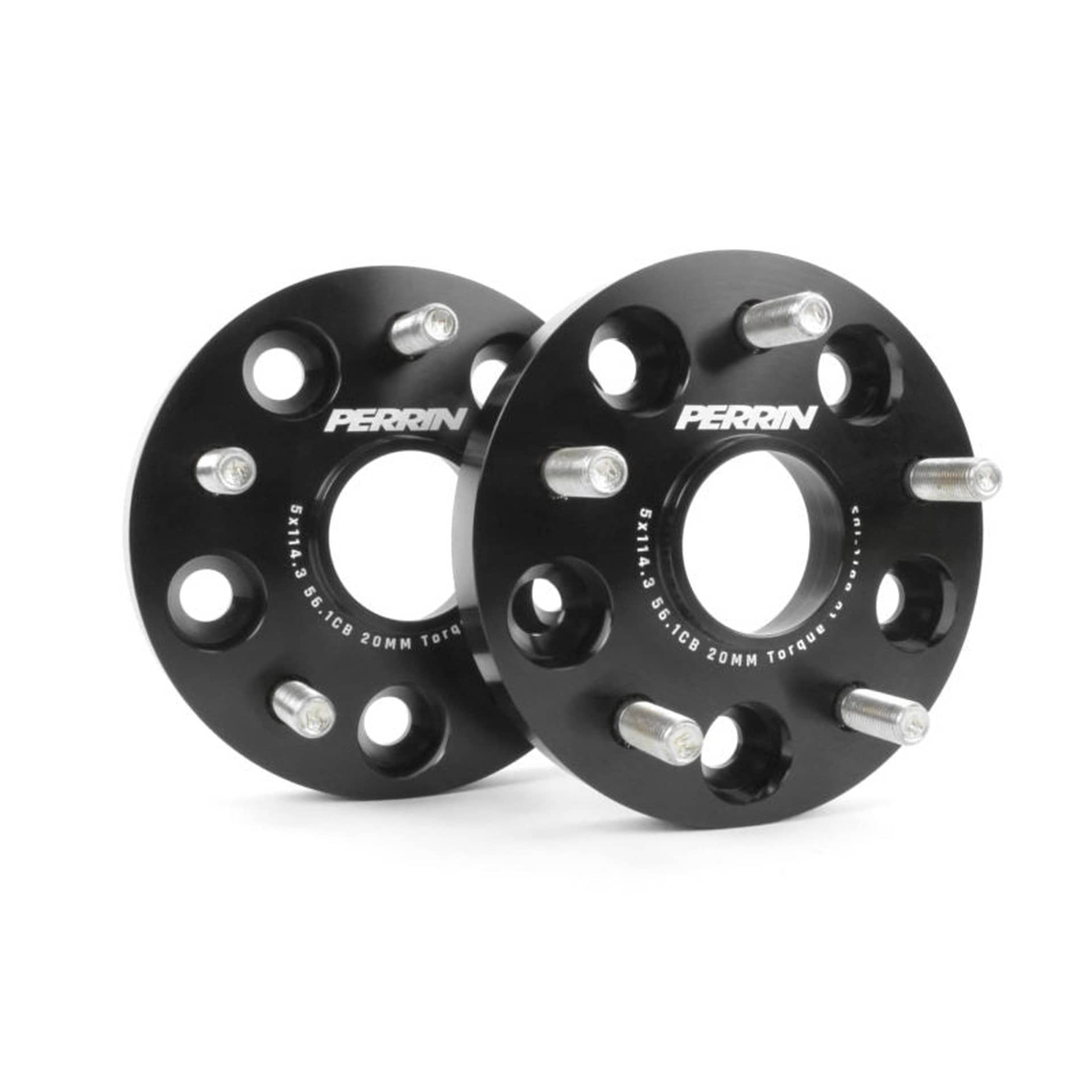 Perrin 20mm Wheel Spacers (One Pair) STI / WRX | PSP-WHL-020BK
