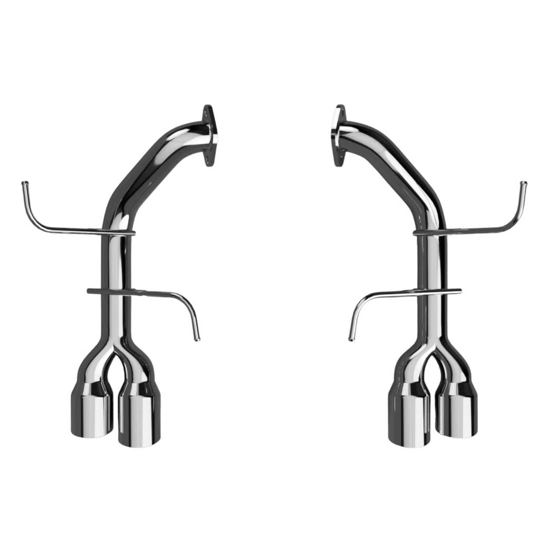 Private Label MFG PLM Axleback Exhaust Polished Tips WRX | PLM-SUB-TKP-VB-DUAL-POLISH