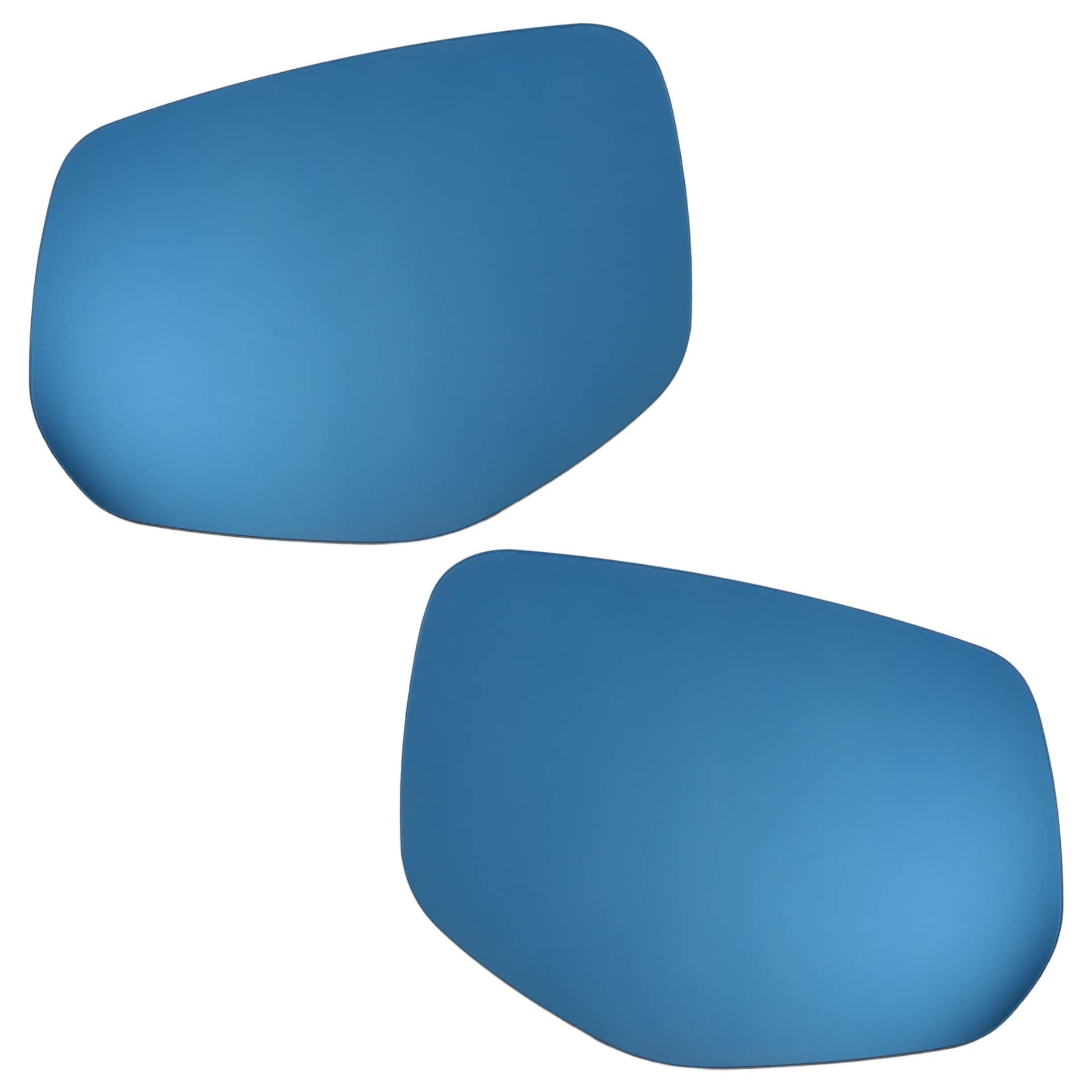 Noble Performance NBS Heated Wide Angle Blue Mirrors WRX