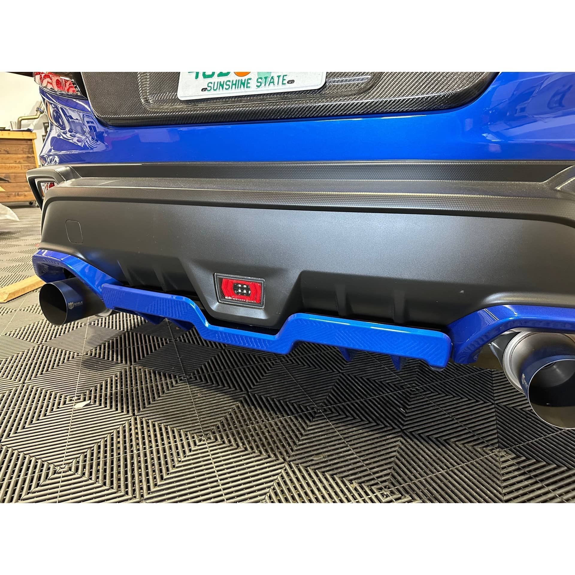 Noble Performance RD Style Rear Diffuser Paint Matched WRX