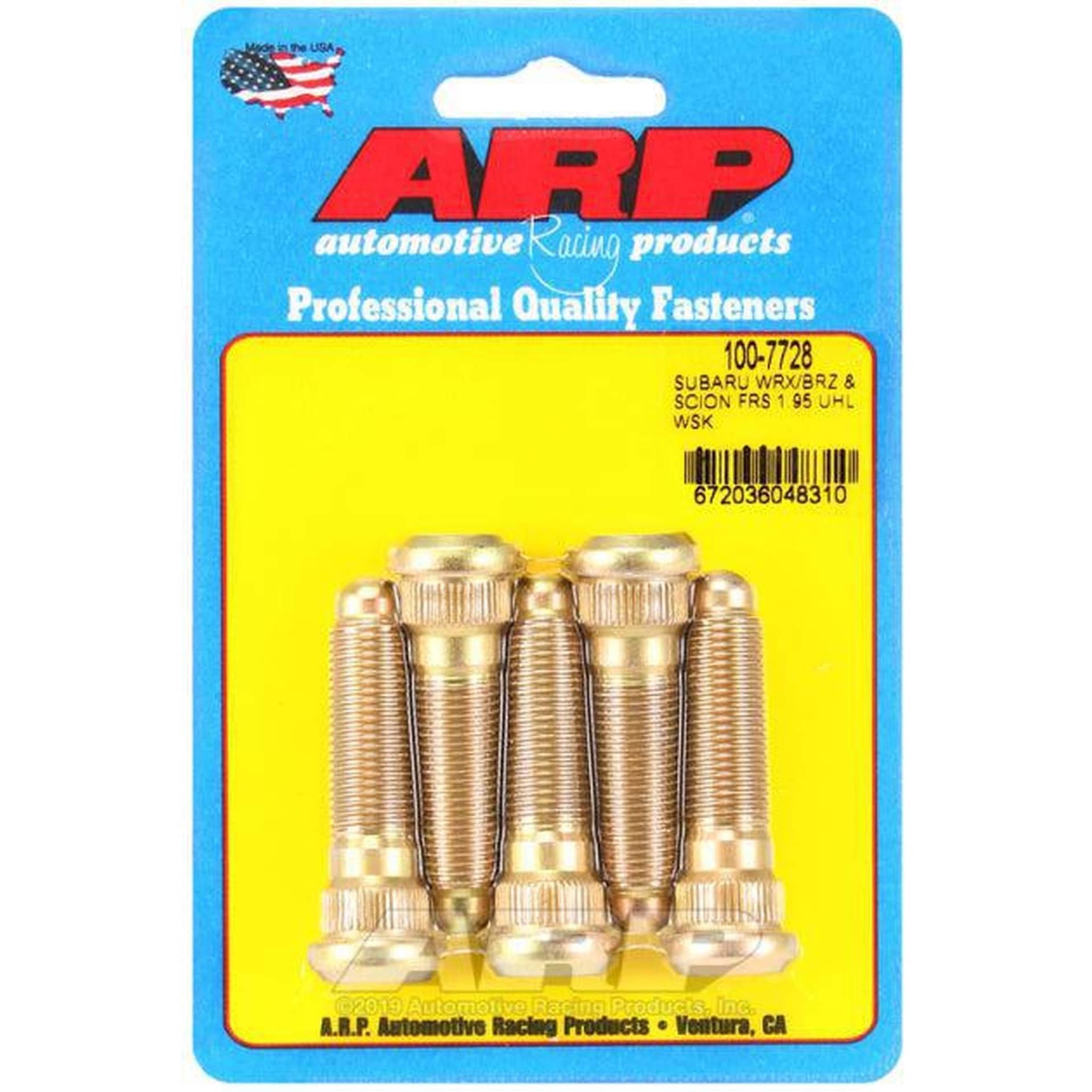 ARP Extended 5 Wheel Stud Kit WRX 15-26 / STI 15-21 / BRZ 13-26 | 100-7729